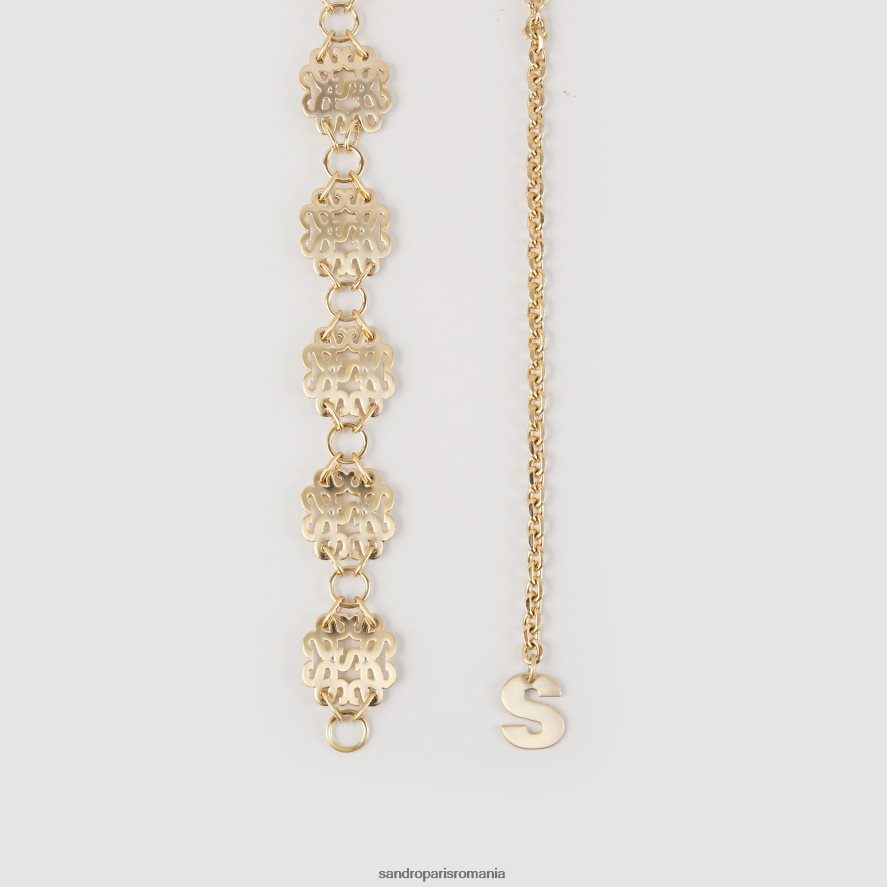 curea cu lanț femei aur Sandro Paris accesorii X8Z4NH503